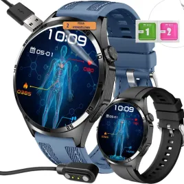 smartwatch-rubicon-amoled-ekg-glukoza-hrv-rozmowy-pl-2x-pasek