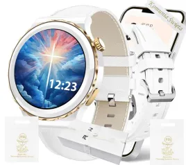 smartwatch-komunia-swieta-zegarek-dzieciecy-bialy-rozmowy-2-paski