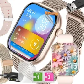 smartwatch-zegarek-polskie-menu-rozmowy-smart-watch-gt-damski-2-paski