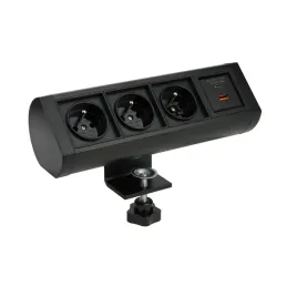 office-box-gniazdo-nablatowe-3x230v-fr-usb-a-c-20w-czarny