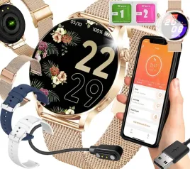 smartwatch-zegarek-menu-pl-damski-polaczenia-polskie-pro-watch-3-paski