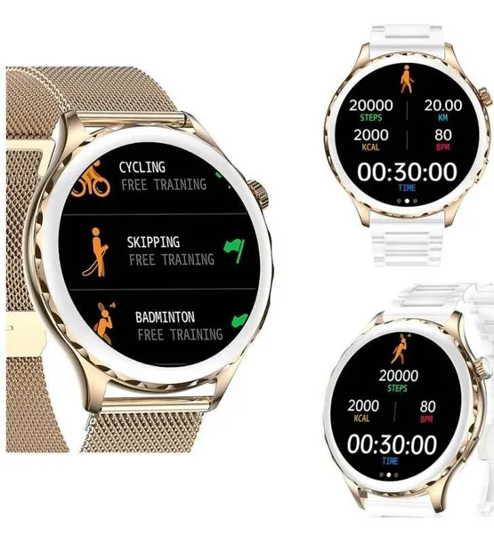 smartwatch-rubicon-rncf02-s-damski-2-paski-marka-rubicon-stan-nowy