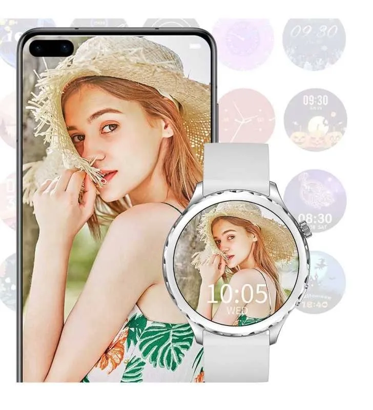 smartwatch-rubicon-rncf02-s-damski-2-paski-stan-nowy