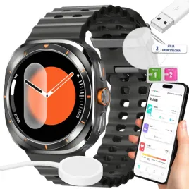 smartwatch-meski-z-funkcjami-zdrowotnymi-tetno-cukier-kompas-2paski