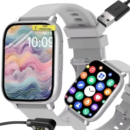 szary-smartwatch-z-rozmowami-puls-sport-pl-menu-nowoczesny-styl