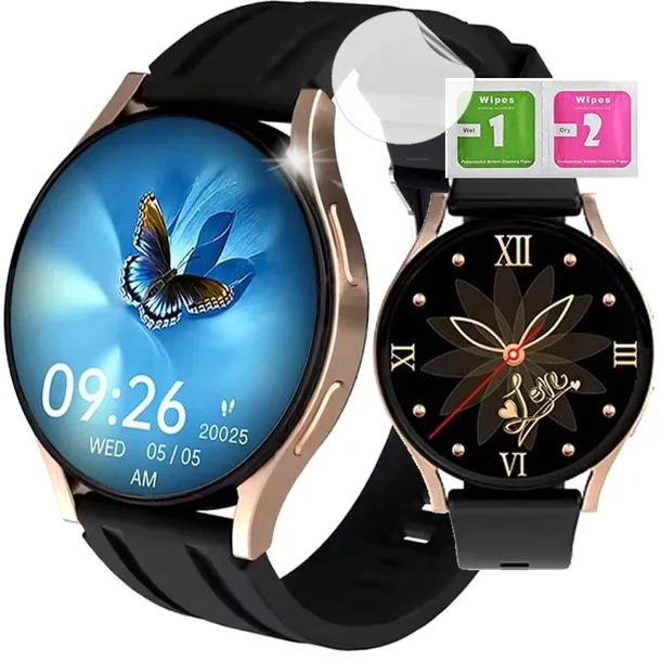 SMARTWATCH DAMSKI ZEGAREK POLSKIE MENU ROZMOWY SPORT SMART WATCH WATCH PRO