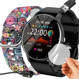 zegarek-smartwatch-dla-dziewczynki-rozmowy-sms-polskie-menu-2-paski