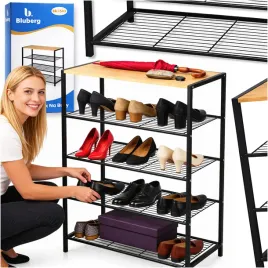 mocna-polka-regal-szafka-metalowa-stojak-na-buty-obuwie-z-drewnianym-blatem