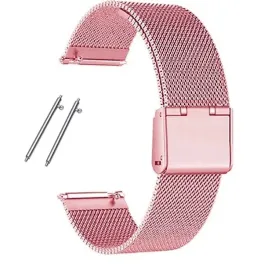 bransoleta-do-zegarka-smartwatch-quick-pin-rose-pink-siatka-20-mm