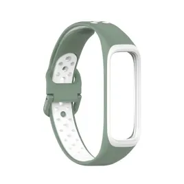 opaska-do-samsung-galaxy-fit-2-sm-r220-zielona-z-bialym-kolnierzem