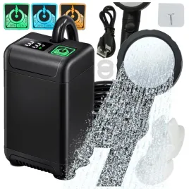 prysznic-turystyczny-kempingowy-usb-akumulator-7800mah-pompa-elektryczna