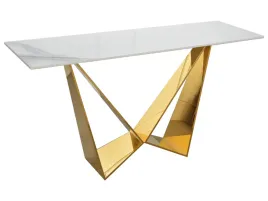 zlota-konsola-marmurowy-blyszczacy-blat-150x45x80-cm-ct2061b
