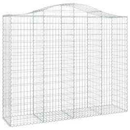 gabionowa-bariera-ogrodowa-200x50x160-180-cm-srebrna