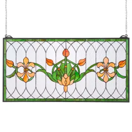 panel-witrazowy-vevor-810x433-mm-szklo-wiszacy-z-lancuszkiem-solidny-dekor