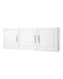 solidna-szafka-scienna-vevor-do-pralni-2-poziomowa-3-drzwi-biala