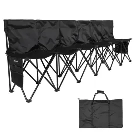 vevor-przenosna-lawka-kempingowa-dla-6-osob-z-kieszeniami-i-torba-czarna