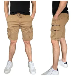 meskie-krotkie-spodenki-bojowki-na-gumie-szorty-5790-camel-r-42