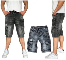 meskie-krotkie-spodenki-bojowki-jeansowe-na-gumie-czarne-17d-r-30