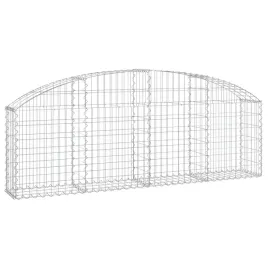 kosz-gabionowy-dekoracyjny-200x30x60-80cm-srebrny-zelazo-galwanizowane