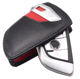 etui-pokrowiec-obudowa-na-kluczyk-do-bmw-skora-eko-kolor-czarno-czerwony