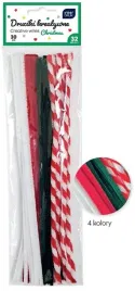 druciki-kreatywne-30cm-christmas-32szt