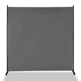 vevor-sciana-dzialowa-1-panel-180-cm-szara-solidna-rama-oxford