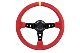 kierownica-pro-350mm-offset-80mm-zamsz-red