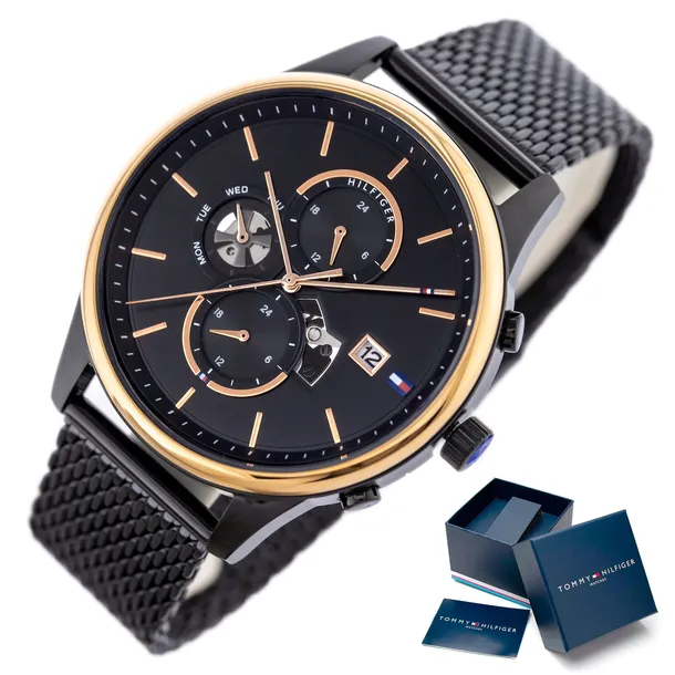 ZEGAREK MĘSKI TOMMY HILFIGER Weston 1710505 + GRAWER