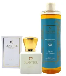glantier-zestaw-glantier-507-perfumy-premium-50ml-olejek-do-mycia-ciala