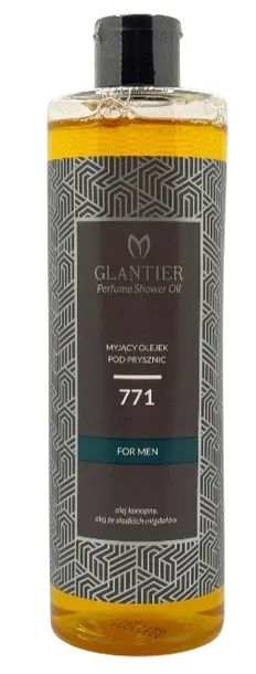 GLANTIER Myjący Olejek Pod Prysznic Dla Mężczyzn 771 - 400ml