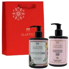 glantier-zestaw-do-dloni-glantier-500-krem-300ml-mydlo-300ml-torebka