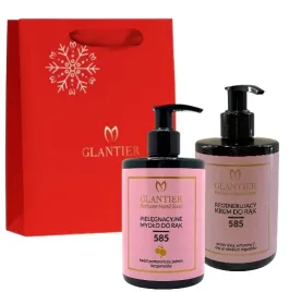 glantier-zestaw-do-dloni-glantier-585-krem-300ml-mydlo-300ml-torebka