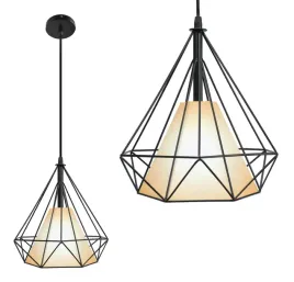 lampa-led-diament-bialy-klosz-e27-loftowa-wiszaca