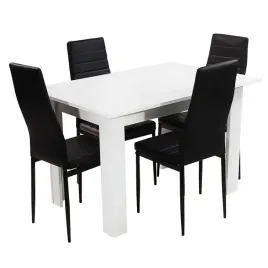 zestaw-stol-modern-120-bialy-i-4-czarne-krzesla-nicea