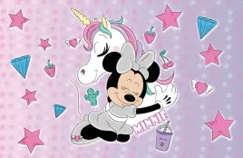 fototapeta-dla-dzieci-myszka-minnie-unicorn-200x130-samoprzylepna