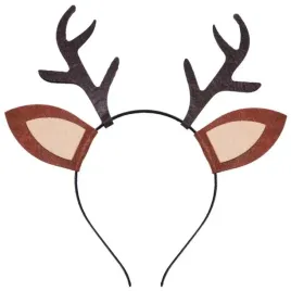 opaska-party-rogi-renifera-z-uszami-brazowa-arpex