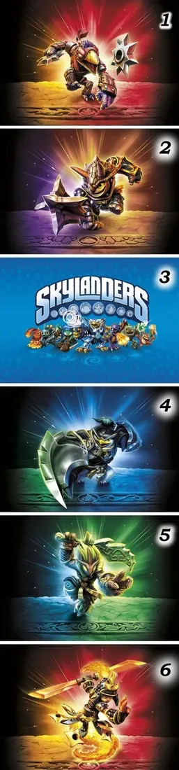 naklejki-na-sciane-plakat-skylanders-100x70-stan-nowy