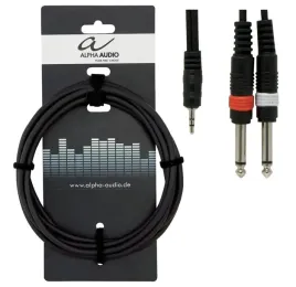 kabel-alpha-audio-1xjack-35mm-s-2xjack-63mm-m-15m