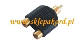 zlacze-wtyk-rca-2-x-gniazdo-rca-gold