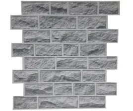 panele-samoprzylepne-3d-kamien-szary-pcv
