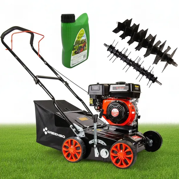 WERTYKULATOR AERATOR spalinowy 2w1 moc 6 KM, 40 cm - Greenso WS40-G212