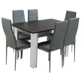 zestaw-stol-modern-120-bw-i-6-szarych-krzesel-nicea