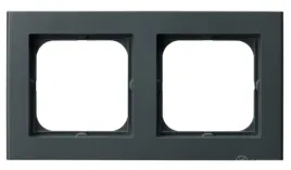 ospel-sonata-ramka-podwojna-szary-grafit-tworzywo-poliweglan-r-2r-73