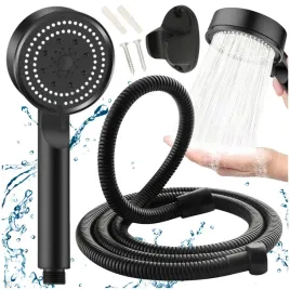 zestaw-prysznicowy-sluchawka-prysznicowa-waz-uchwyt-prysznic-czarny-v10