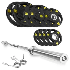 sztanga-olimpijska-cornix-55-kg-220-cm-gryf-prosty-50-mm-zestaw-obciazen