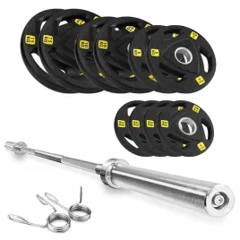 sztanga-olimpijska-cornix-85-kg-220-cm-gryf-prosty-50-mm-zestaw-obciazen