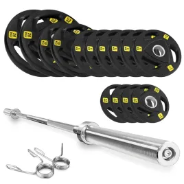 sztanga-olimpijska-cornix-115-kg-220-cm-gryf-prosty-50-mm-zestaw-obciazen