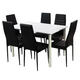 zestaw-stol-lugano-120-bialy-i-6-krzesel-nicea-czarnych