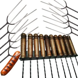 kijki-na-ognisko-140cm-x-10szt-gustowny-stojak-na-sciane-malowany