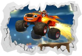 naklejki-na-sciane-dla-dzieci-3d-blaze-i-mega-maszyny-extra-130x90